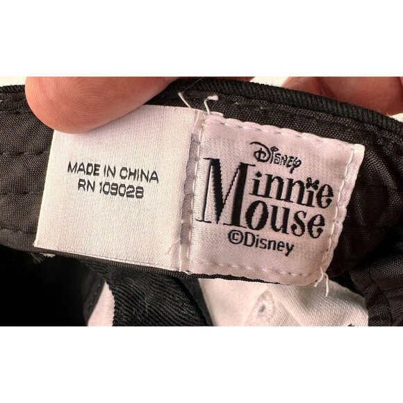 NWOT Disney Minnie Mouse Baseball Cap Hat Adjustable Embroidered Polka D… - Picture 12 of 12